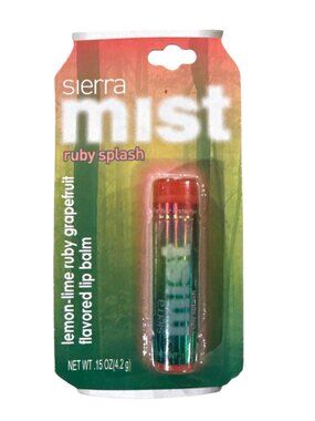 2010 Vintg Lotta Luv Sierra Mist Ruby Splash Lemon-Lime Ruby Grapefruit Lip Balm